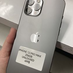 iPhone 12 Pro Max 256gb Unlock