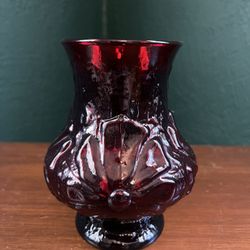 Vintage Anchor Hocking Rainflower Vase