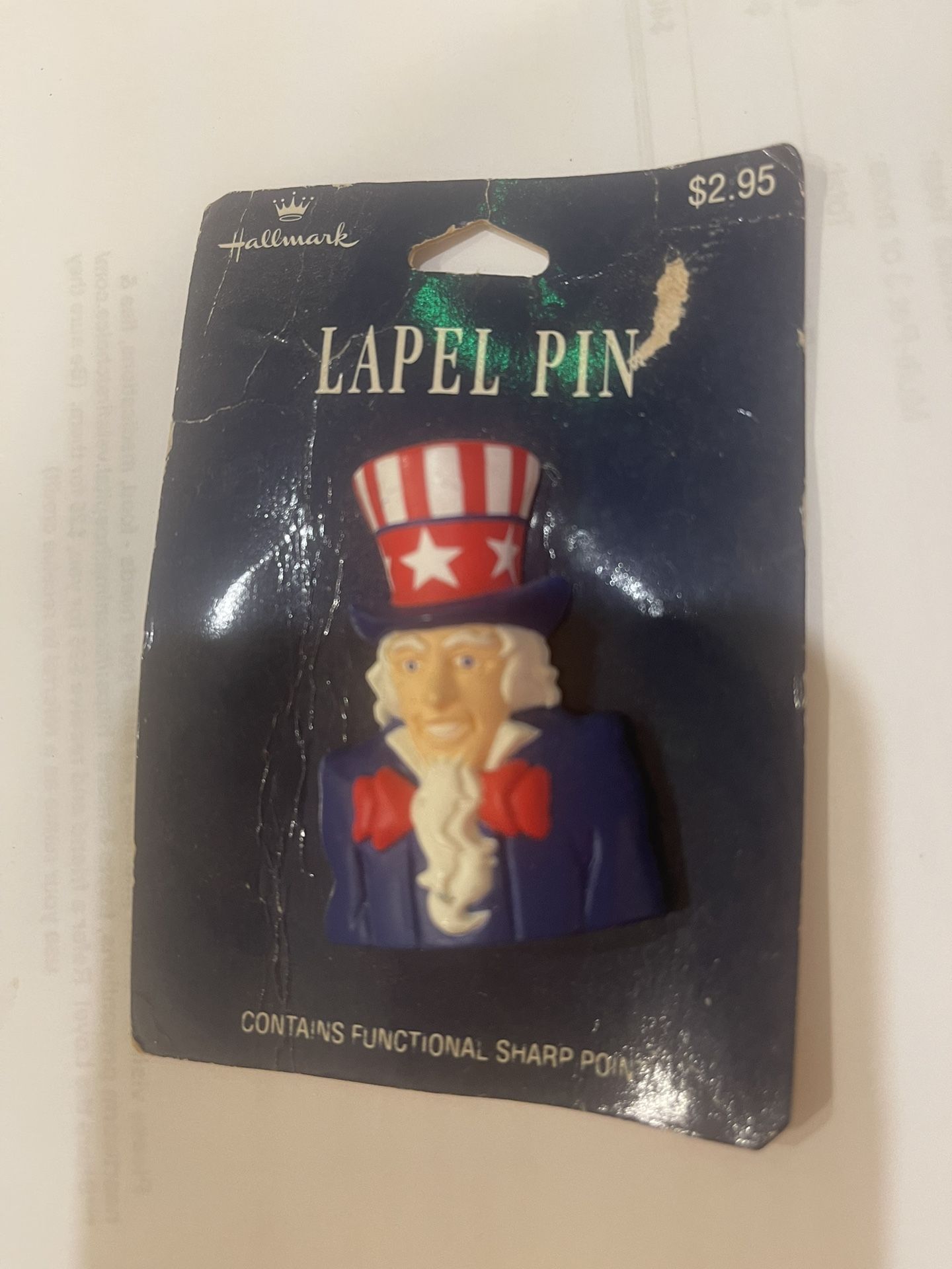 1993 Hallmark Uncle Sam Patriotic 4th Of July