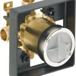 Delta Faucet R10000-UNBX MultiChoice Universal Tub and Shower Valve Body for Tub Faucet Trim Kits , Black