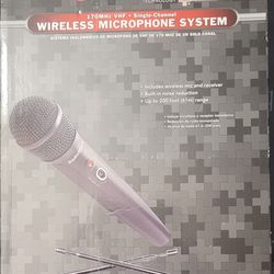 WIRELESS MICROPHONE SYSTEM 