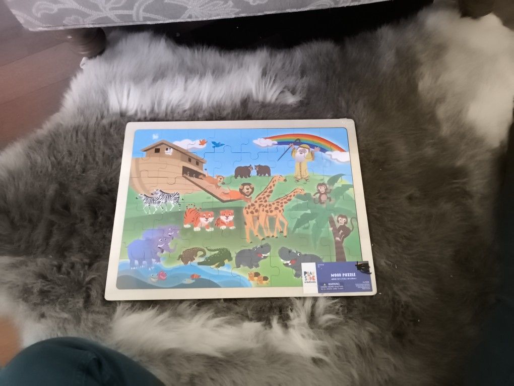 Noah Ark Woold Puzzle
