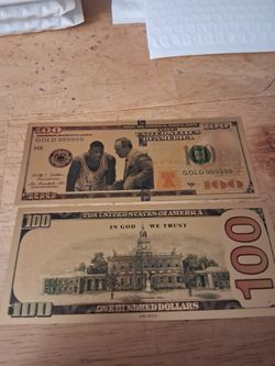 Shaq Lsu Collectable  Prop  Bill Not  Real  Money 