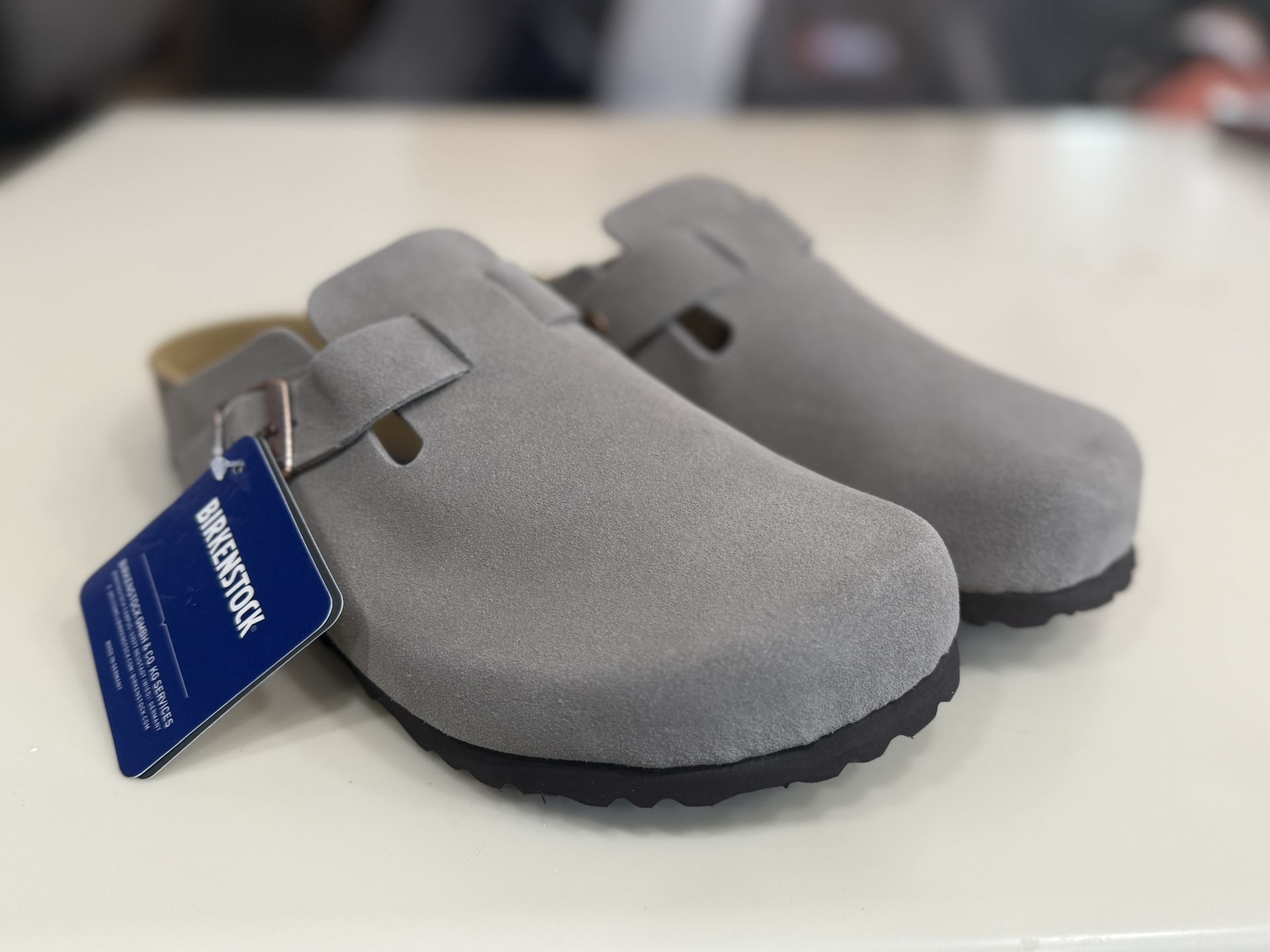 Birkenstock Boston Suede Leather Men’s Size 8-8.5