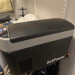 Setpower AB16 12v Refrigerator with PG216 Portable Power