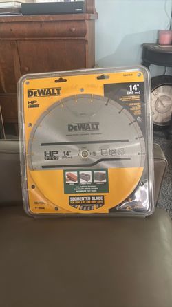 Dealt 14 “ saw blade