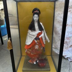 Antique Japanese Geisha Doll