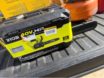 Shop RYOBI 40V HP Brushless 12 in. Top Handle Battery Chainsaw (Tool Only