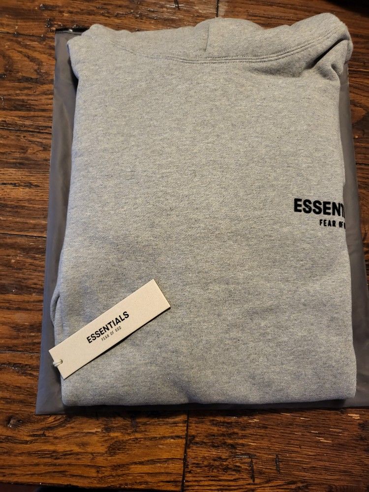 Dark Grey Essentials Hoodie