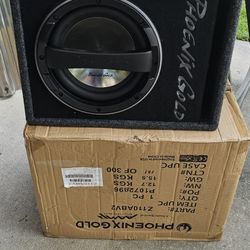 Phoenix Gold Z110ABv2  10 Inch Sub And Amp