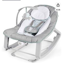 3 in 1 vibrating baby bouncer, seat, and rocker