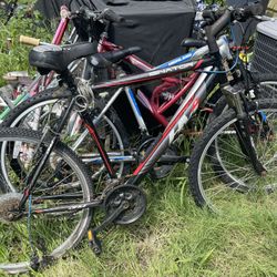 Bikes $45 And $65 Each 