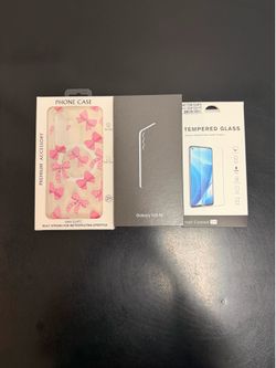 Samsung Galaxy S25 FE With Case and Screen Protector