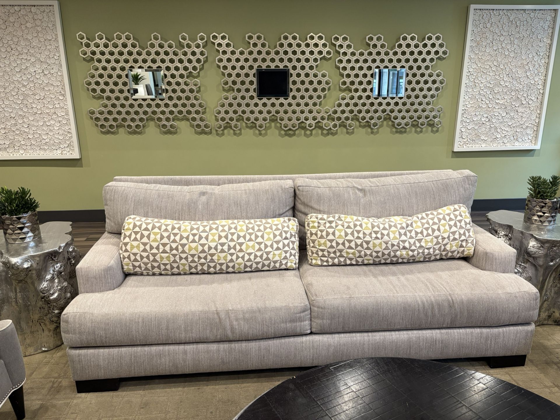 High End Gray Couch