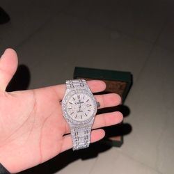 AP Royal Oak Style Watch – Iced Out (Bussdown)