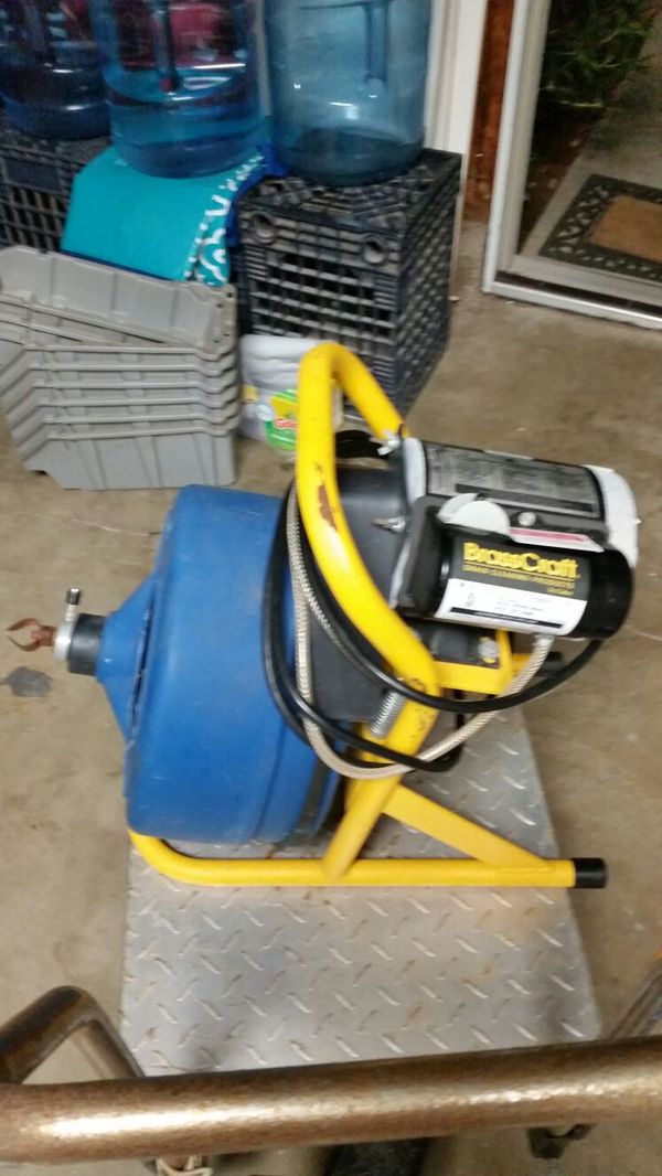 Brasscraft model bc400 drain machine for Sale in San Diego, CA OfferUp