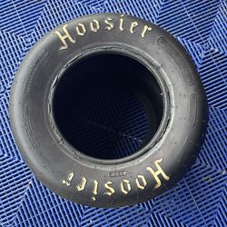 Hoosier signed tire