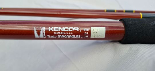 VINTAGE Kencor 313F surf rod 13'