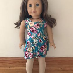 American Girl 18” Doll And Case
