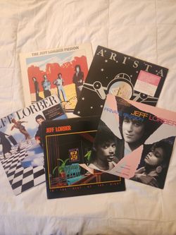 Jeff Lorber 5 Vintage Vinyl Record Set VG