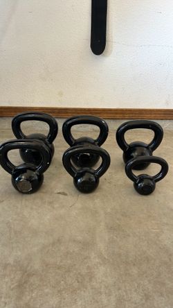 Body Solid Kettlebell Set 6