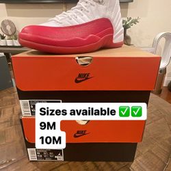 Jordan 12 “Cherry” sizes 9 & 10. 