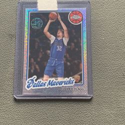 2025 Topps Silver Pack Cooper Flagg Mojo Refractor