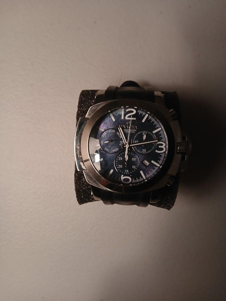 invicta 52mm Black Men's Coalition Forces watch
