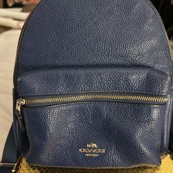 COACH MINI CHARLIE F38263 BABY BLUE PEBBLE LEATHER MINI BACKPACK.GOOD CONDITION. for Sale in Torrance CA OfferUp