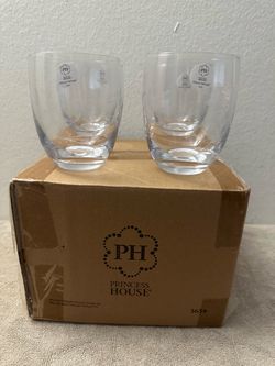 Princess House Set De 4 Vasos / Set Of 4 Glasses