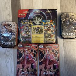 Pokemon/One piece TCG Cards