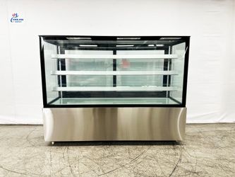 NSF Refrigerated Cake Showcase Bakery 3 shelf Display CW-571