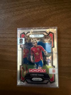 Lamine yamal prizm monopoly silver