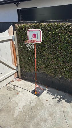 Kids Basketball Hoop, Adjustable Height Toddler Basketball Hoop Stand, Indoor Outdoor Basketball