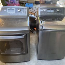 LG WASHER & DRYER SET. 