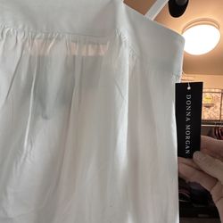 NWT sz 4 Donna Morgan White cotton summer dress