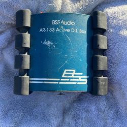 BSS Audio AR-133 Active DI Box -untested