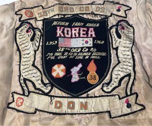 RARE•HOLY GRAIL•59-60•US Army•38th Ord Co.•Sukajan Jacket•
