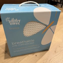 Lullaby Earth Breathable Crib Mattress Pad 