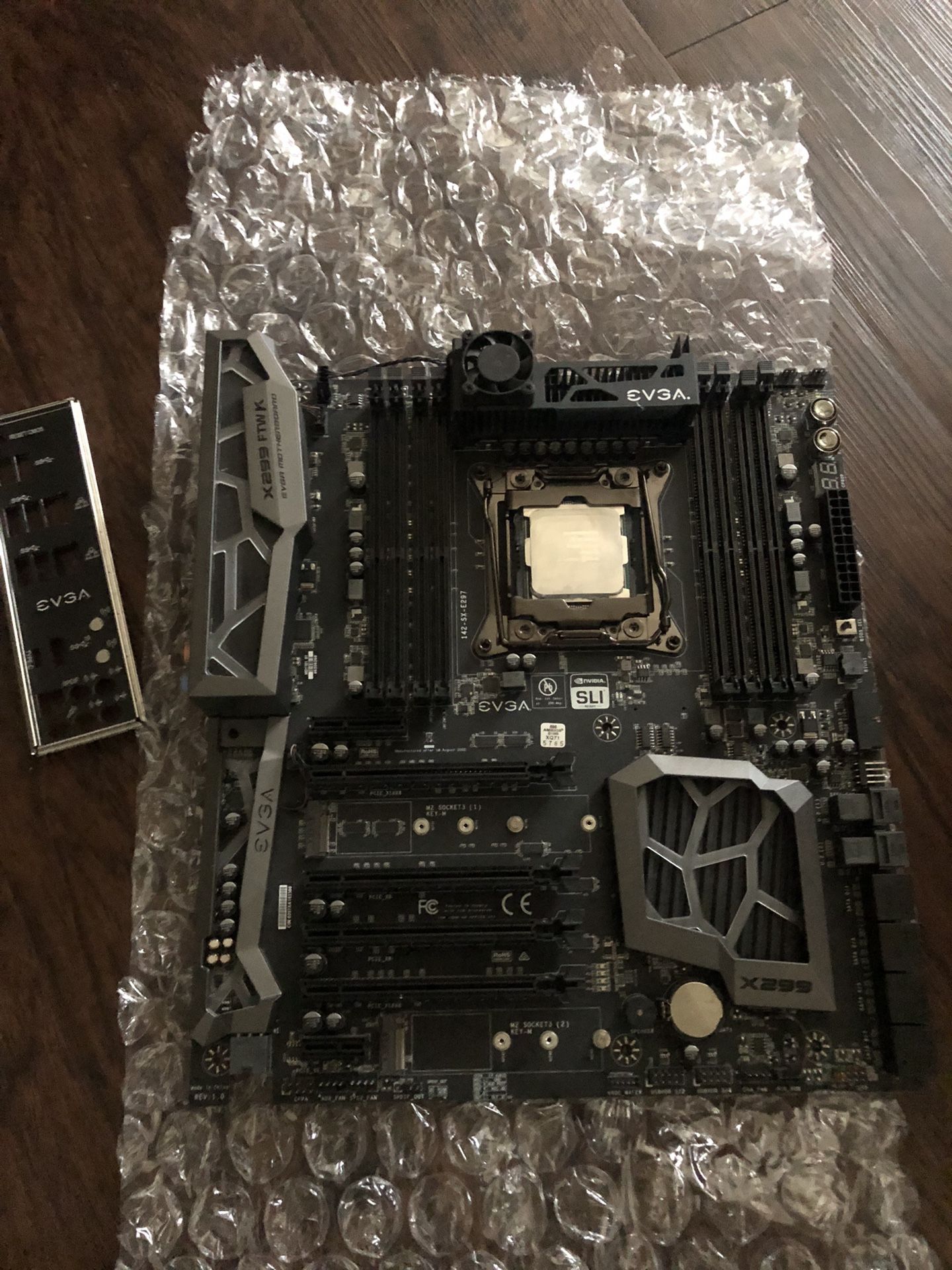Core i7-7820X Series With EVGA X299 FTW K, READ DESCRIPTION PICK UP ONLY NO TRADE👉FIRM ON PRICE👈ONLY CASH 💵 💲160 FOR BOTH
