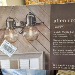 Allen Roth 3 Light Vanity Bar