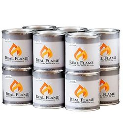 Real Flame 2112 Gel Fireplace Fuel, 13-oz. - Quantity 8 CANS, BRAND NEW