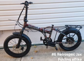 Retrospec Jax  Folding  20" Fat Tire Bike Needs Completion