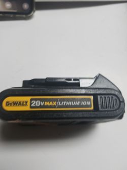 Dewalt 20V MAX/LITHIUM ION 1.5AH Battery Pack Sl