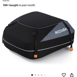 MIDBAO ROOF TOP BAG CARGO CARRIER LUGGAGE  BOLSA DE LONA PARA EQUIPAJE