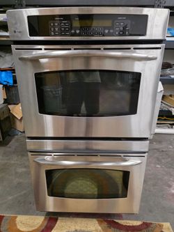 GE Profile Stainless Steel Double Wall Oven