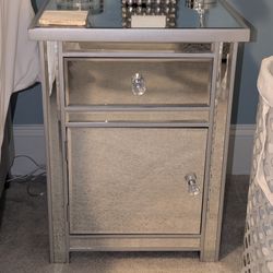 HomeGoods Mirrored Nightstand