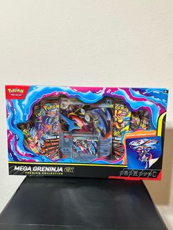 PokƩmon Mega Greninja ex Premium Collection Box