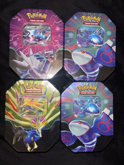 Pokémon Azure Legends Tin x4