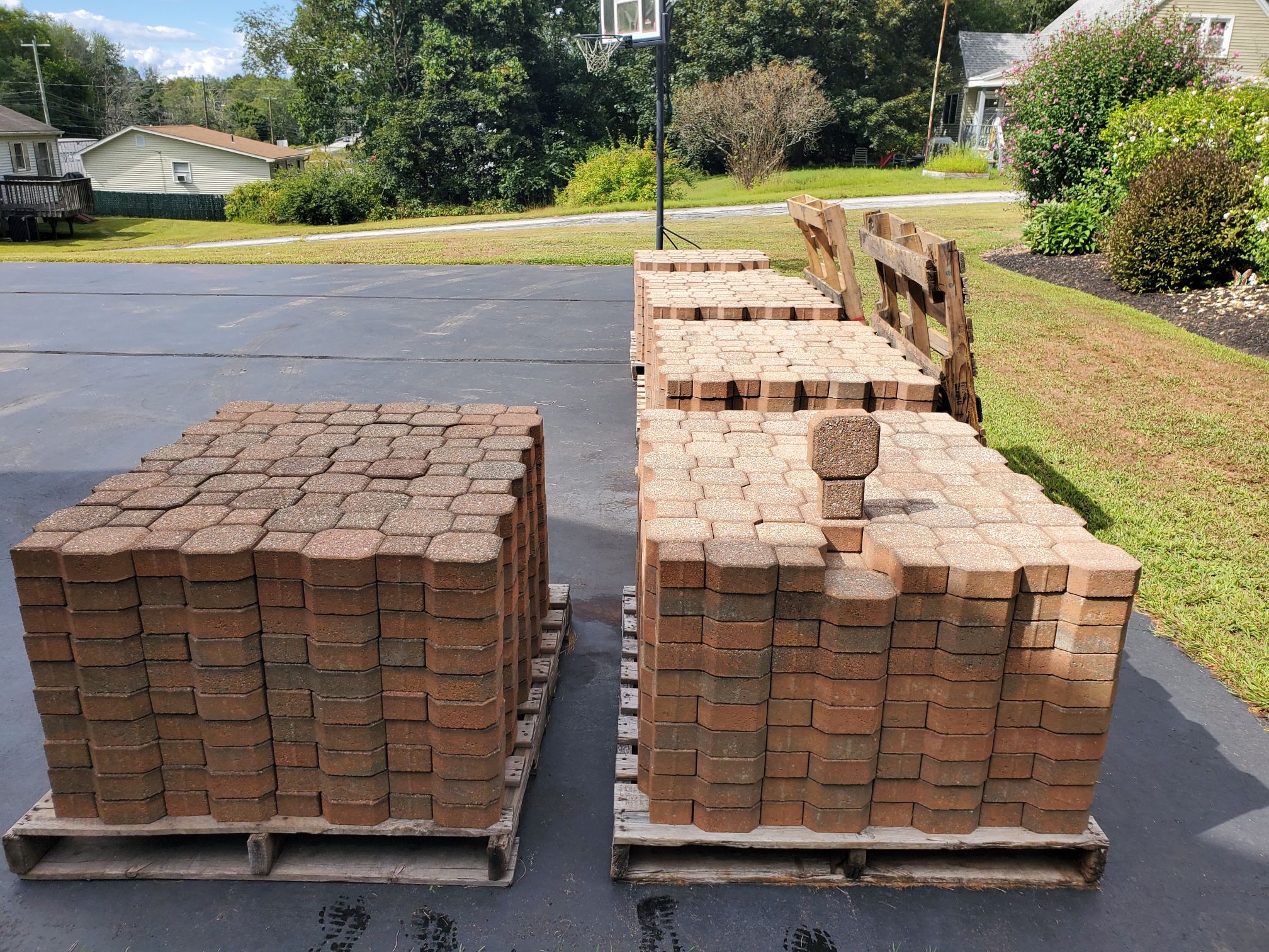 Patio/walkway Bricks